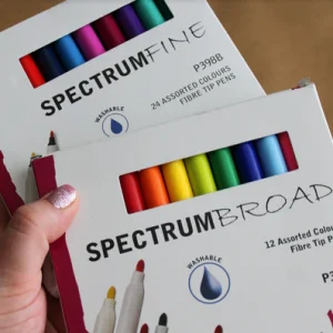 24 Rainbow Pens Broad