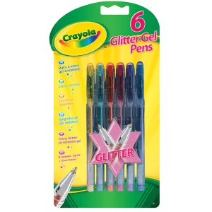 6 Glitter Pens