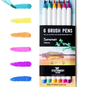 15 New Brush Pens - Summer