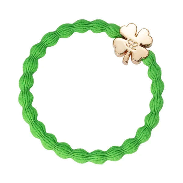 Gold Clover Apple Green