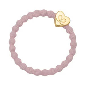 Gold Heart Soft Pink