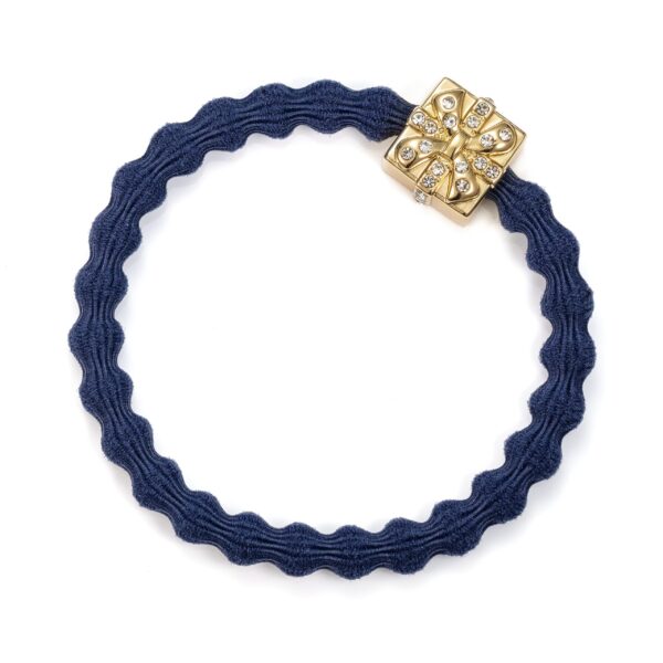 Gold Present Navy Blue-Individual Bangle